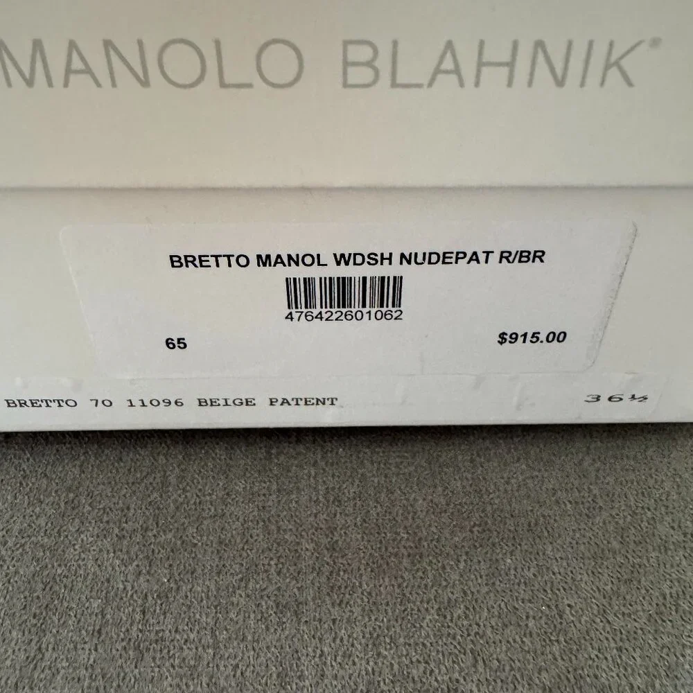 Manolo Blahnik Bretto Slingbacks - Picture 5 of 5